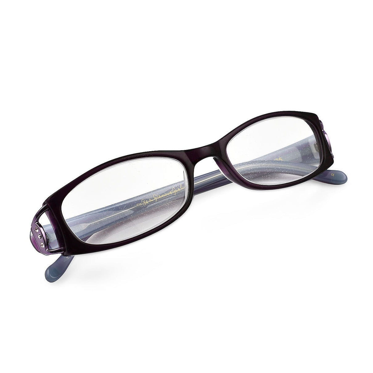 Designer Closeout - Lulu Guinness Reading Glasses (-3.0) - Purple 7727781 4