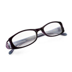 Designer Closeout - Lulu Guinness Reading Glasses (-3.0) - Purple