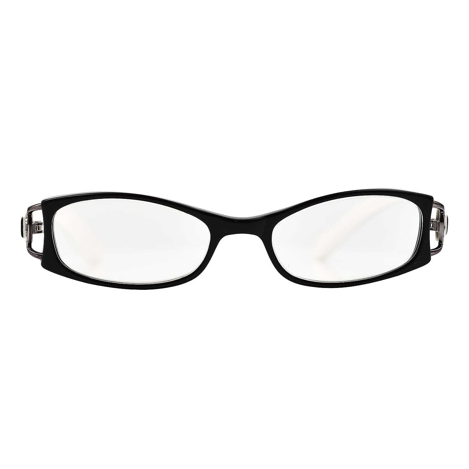 Designer Closeout - Lulu Guinness Reading Glasses (-3.5) - Black White 7727785 0