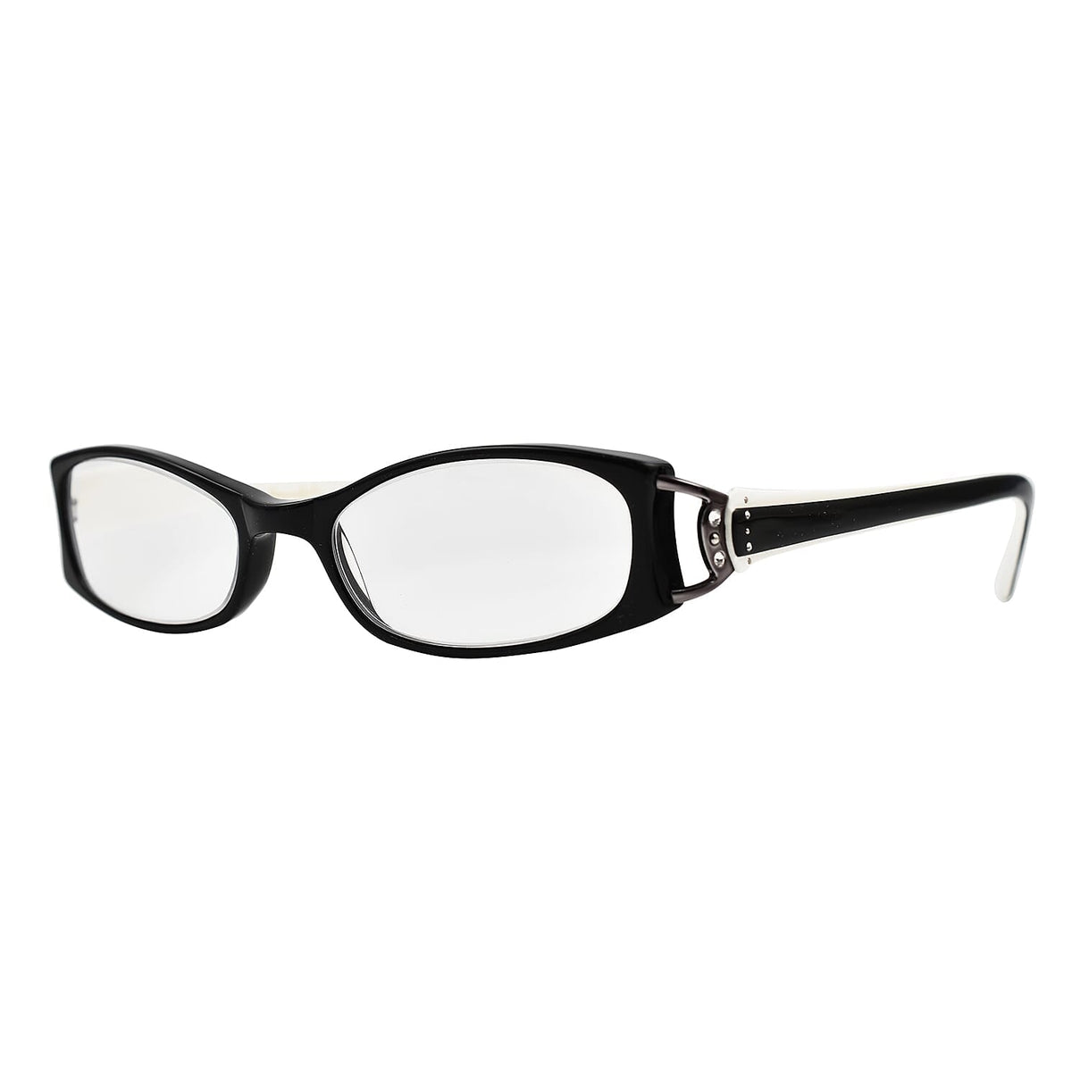 Designer Closeout - Lulu Guinness Reading Glasses (-3.5) - Black White 7727785 1