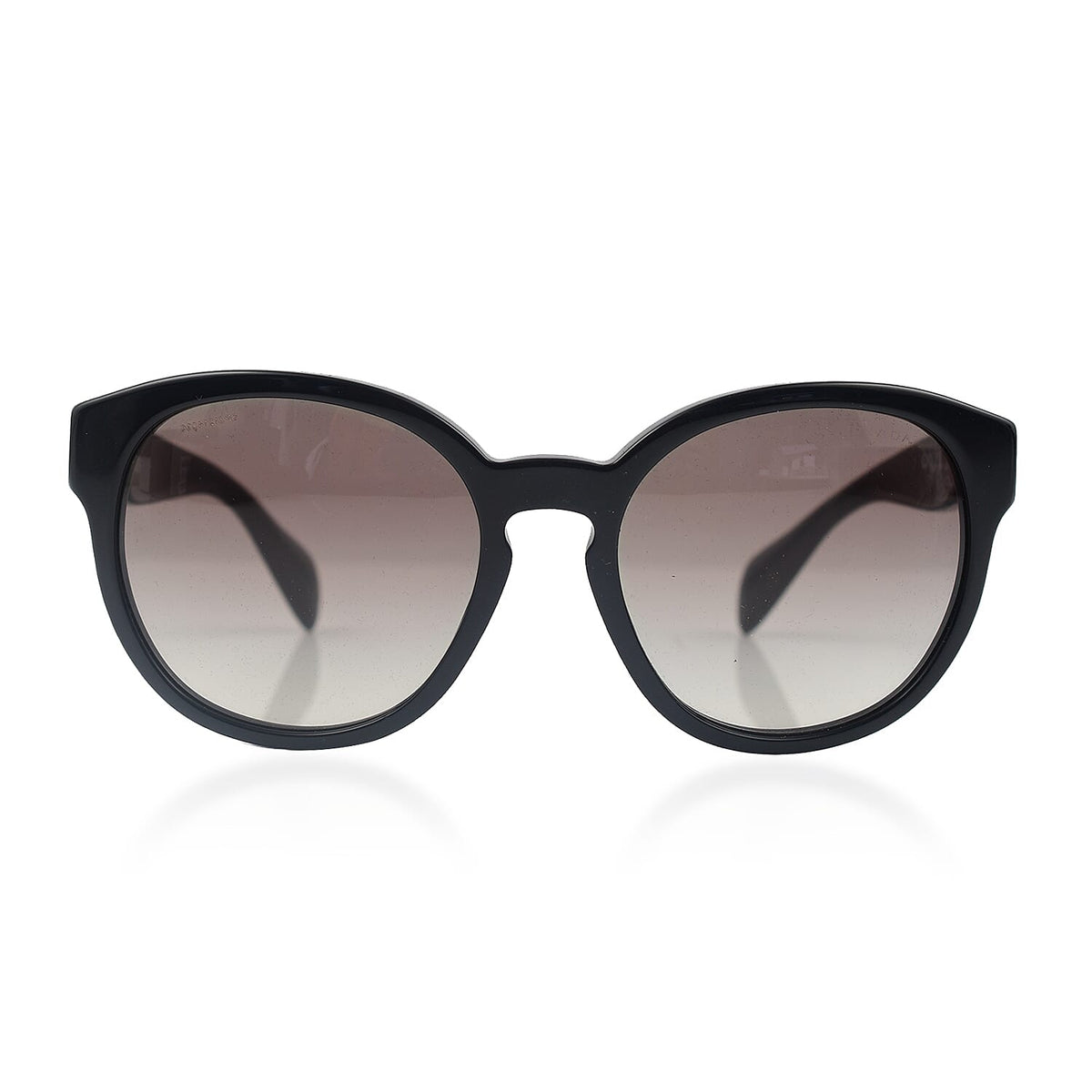 Designer Closeout- PRADA Square Edge Sunglasses - Black 7574797 0