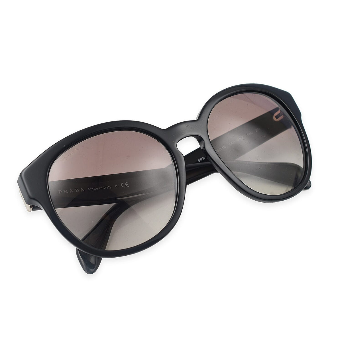 Designer Closeout- PRADA Square Edge Sunglasses - Black 7574797 3