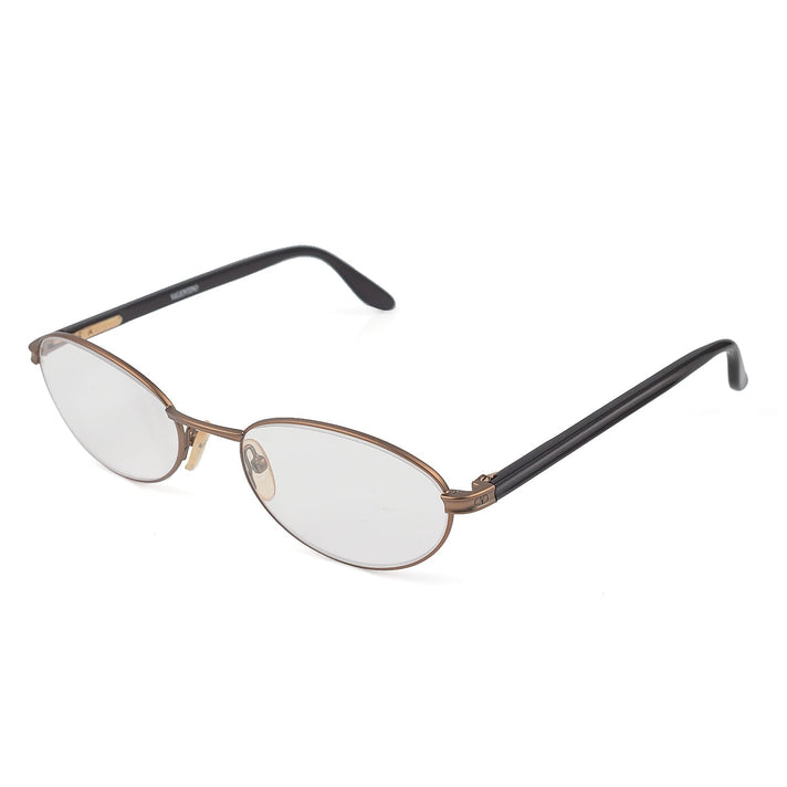 Designer Closeout - VALENTINO Oval Unisex Readers (Power 2.5 D) - Bronze 7705898 2