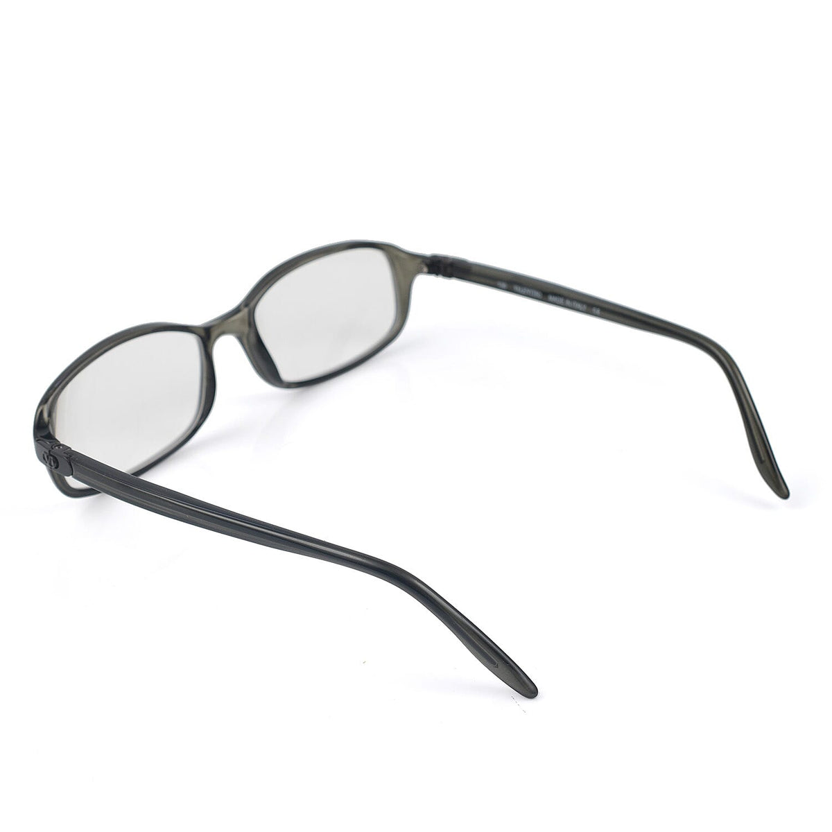 Designer Closeout - VALENTINO Oval Unisex Readers (Power 3.0 D) - Dark Grey 7705781 2