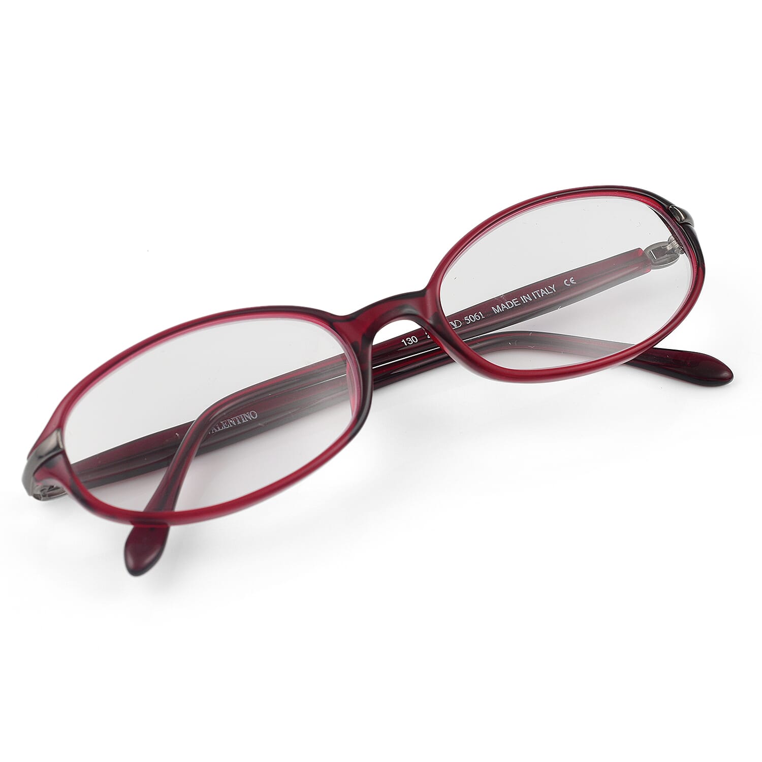 Designer Closeout - VALENTINO Rectangular Unisex Readers (Power 2.0 D) - Red V32356534 4
