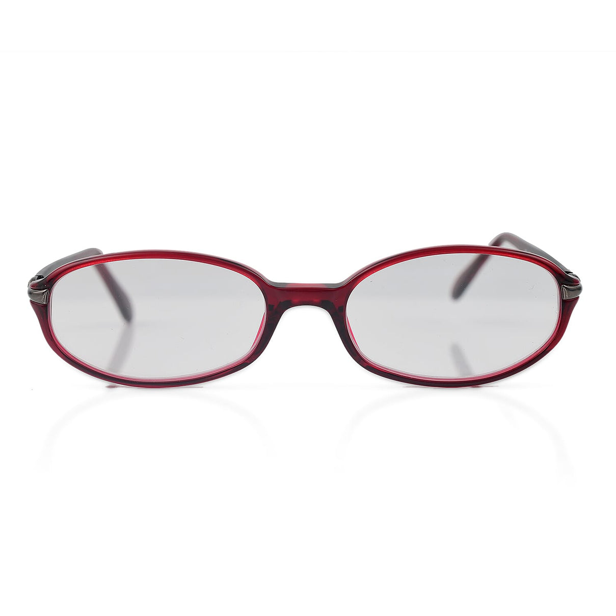 Designer Closeout - VALENTINO Rectangular Unisex Readers (Power 2.0 D) - Red V32356534 0