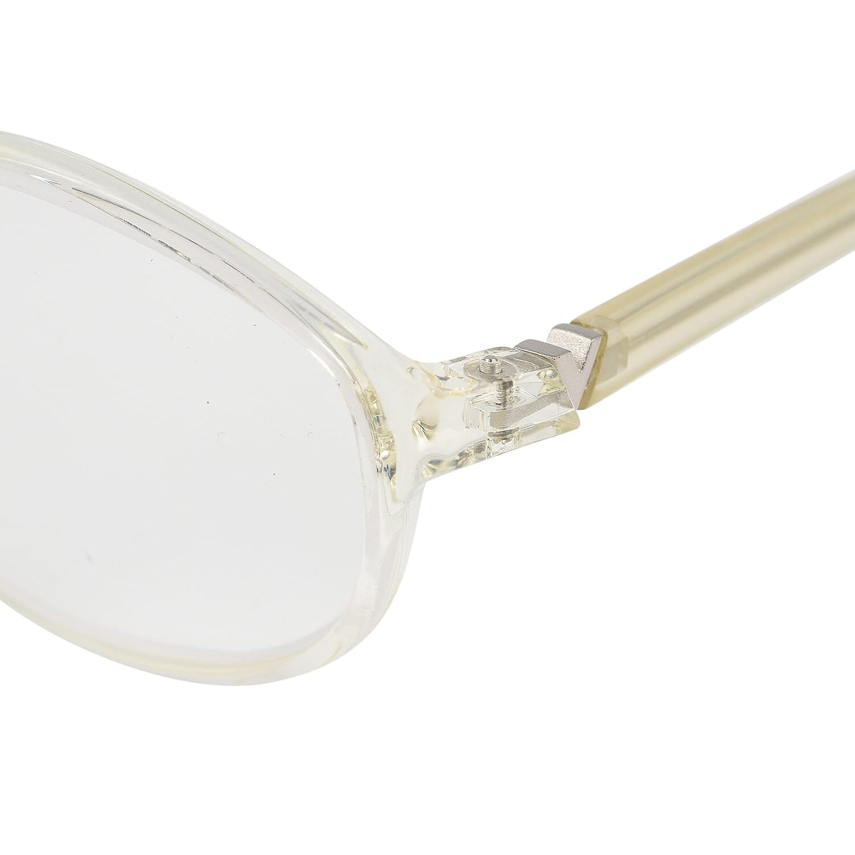 Designer Closeout - VALENTINO Rectangular Unisex Readers (Power 3.5 D) - Crystal 7705832 4