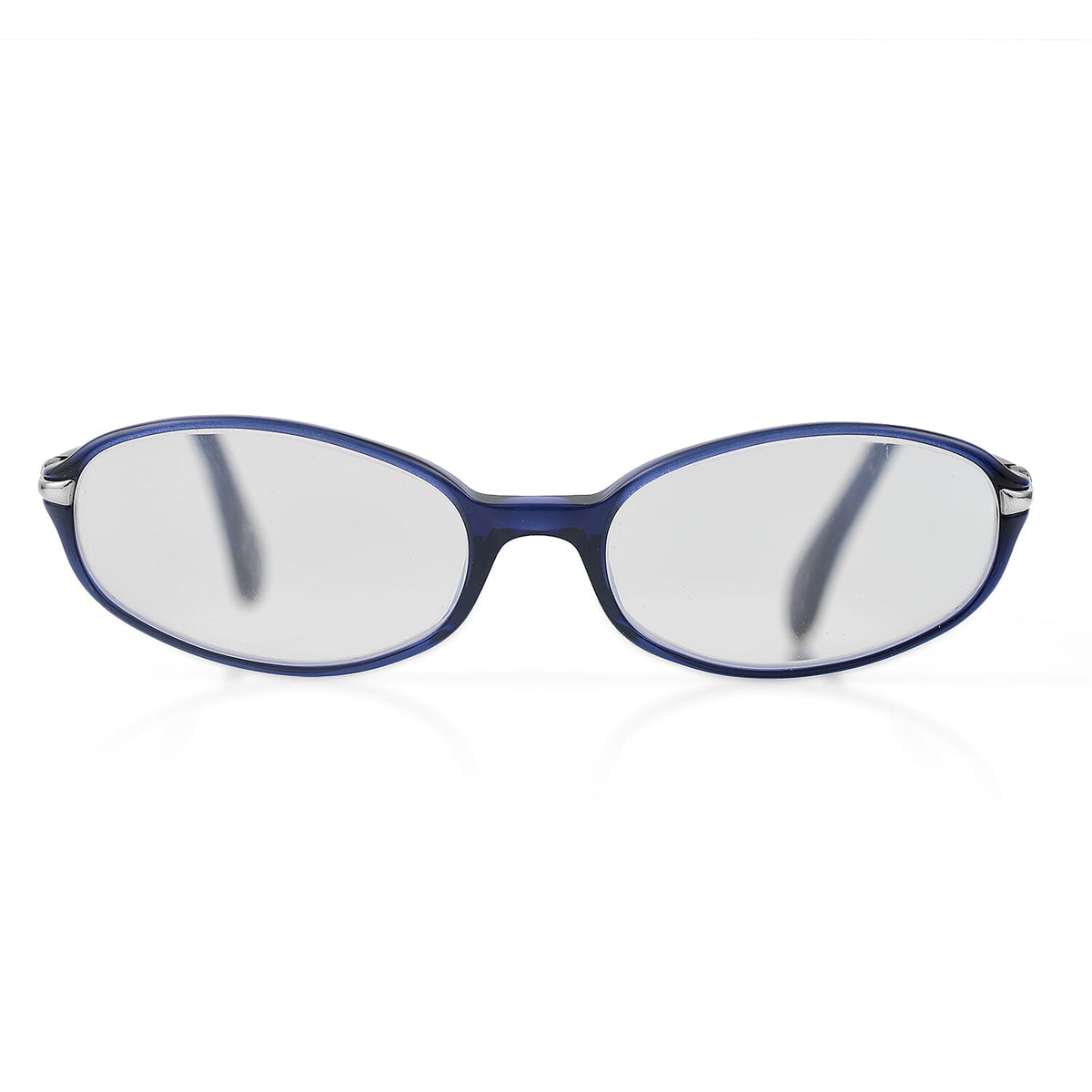 Designer Closeout - VALENTINO Rectangular Unisex Readers (Power 4.0 D) - Blue V32611124 0