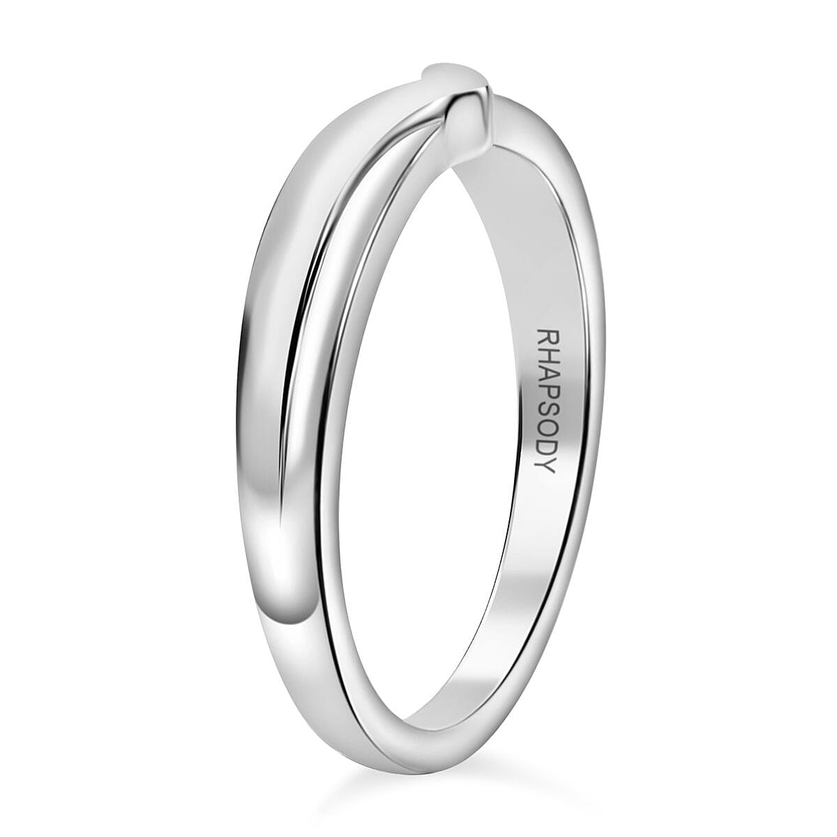 RHAPSODY 950 Platinum Wishbone Band Ring 7986428 4