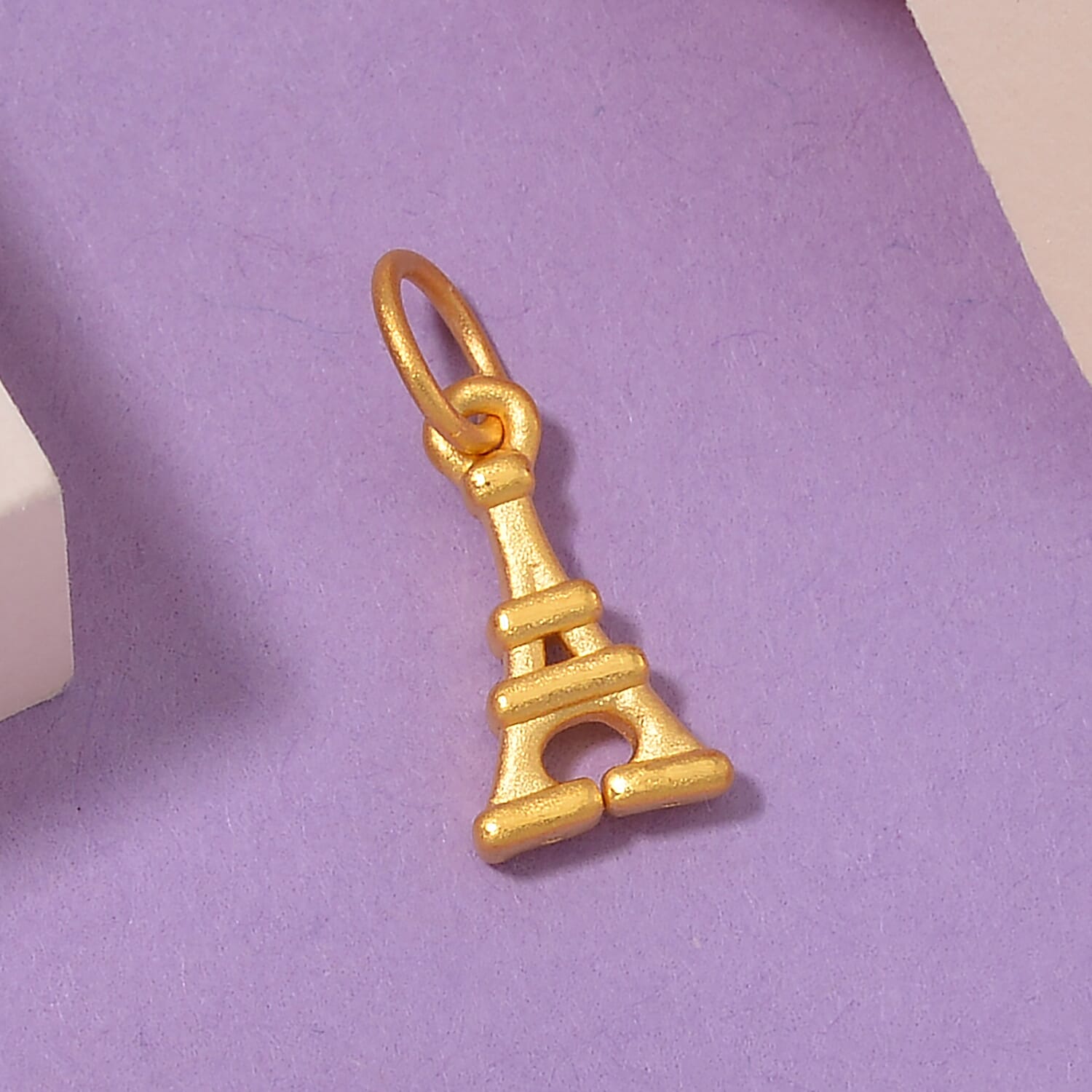 Designer Inspired - 24K Tower Pendant (99.9% Purity) 7834021 7