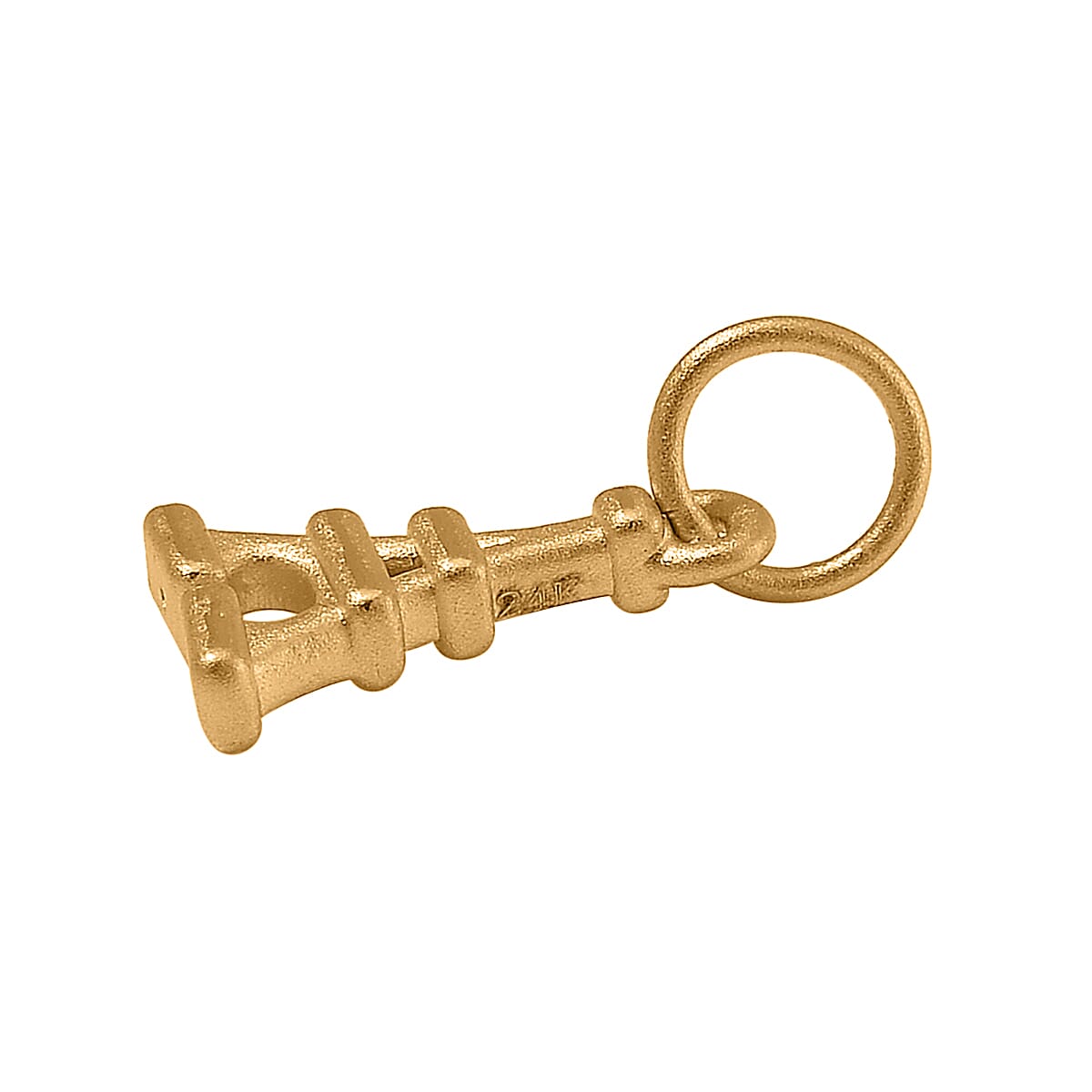Designer Inspired - 24K Tower Pendant (99.9% Purity) 7834021 9