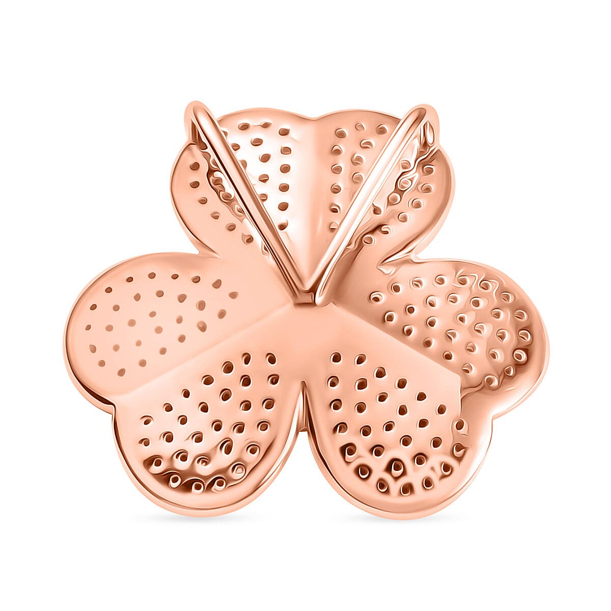 Designer Inspired - 9K Rose Gold SGL Certified Natural Pink and White Diamond Pendant 0.55 Ct. 8061374 4