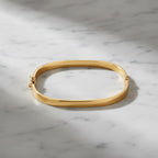 Designer Inspired - 9K Yellow Gold Bangle (Size 7.5), Gold Wt. 4.00 Gms