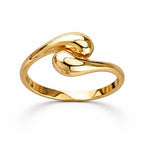 Designer Inspired - 9K Yellow Gold Ring