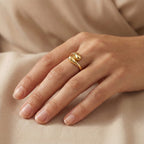 Designer Inspired - 9K Yellow Gold Ring