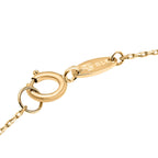 Designer Closeout from Hatton Garden- 9K Yellow Gold Turquoise Petal Necklace (Size - 16-17)