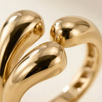 Designer Inspired - 9K Yellow Gold Ring 3.15 gram