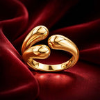 Designer Inspired - 9K Yellow Gold Ring 3.15 gram