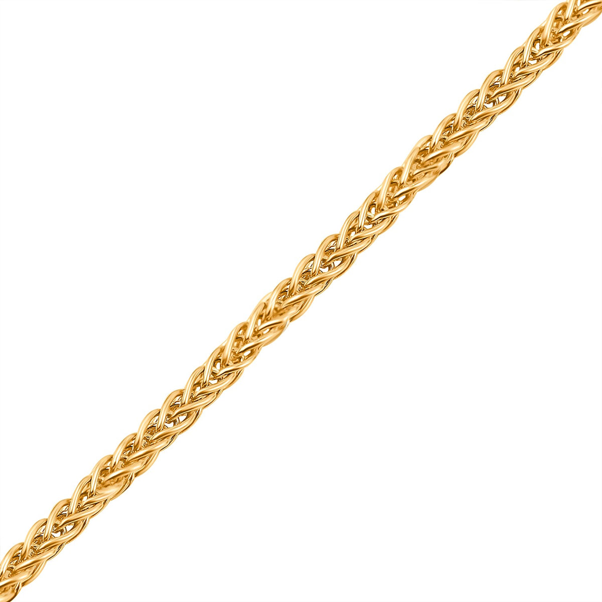 Designer Inspired 9K Yellow Gold SLIDER SPIGA Necklace (Size - 22), 3 Grams 7722976 3