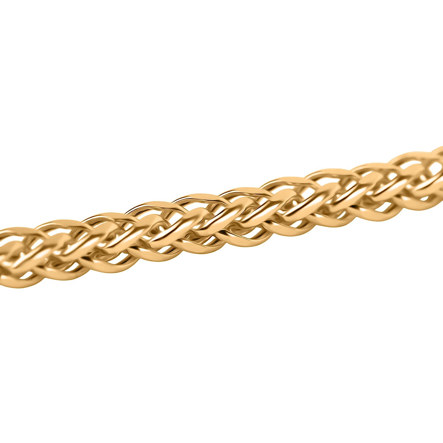 Designer Inspired 9K Yellow Gold Serpentine Chain, 22 Inch 8181362 5