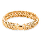 Triple Curb Link Bracelet (Size 7.75)
