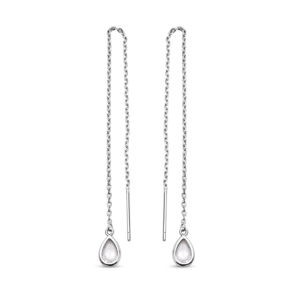 Designer Inspired Simulated Diamond Earrings (With Pin Post)