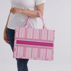 CLOSEOUT OFFER - THE DESIGNER INSPIRED TOTE BAG- Light Green