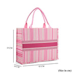 CLOSEOUT OFFER - THE DESIGNER INSPIRED TOTE BAG- Light Green