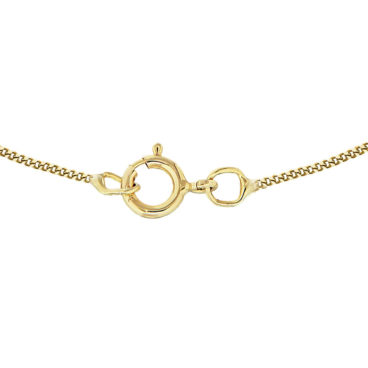 Diamond Cut Adjustable Curb Chain 16 Inch to 18 Inch in 14K Yellow Gold 7570398 3