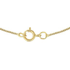 14K Yellow Gold  Chain (Size - 16),  Gold Wt. 0.9 Gms