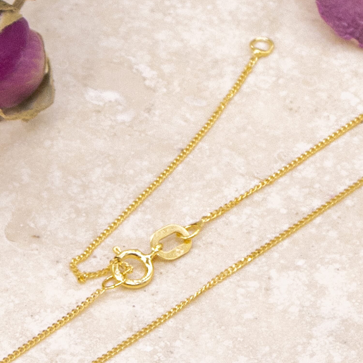 Diamond Cut Adjustable Curb Chain 16 Inch to 18 Inch in 14K Yellow Gold 7570398 4