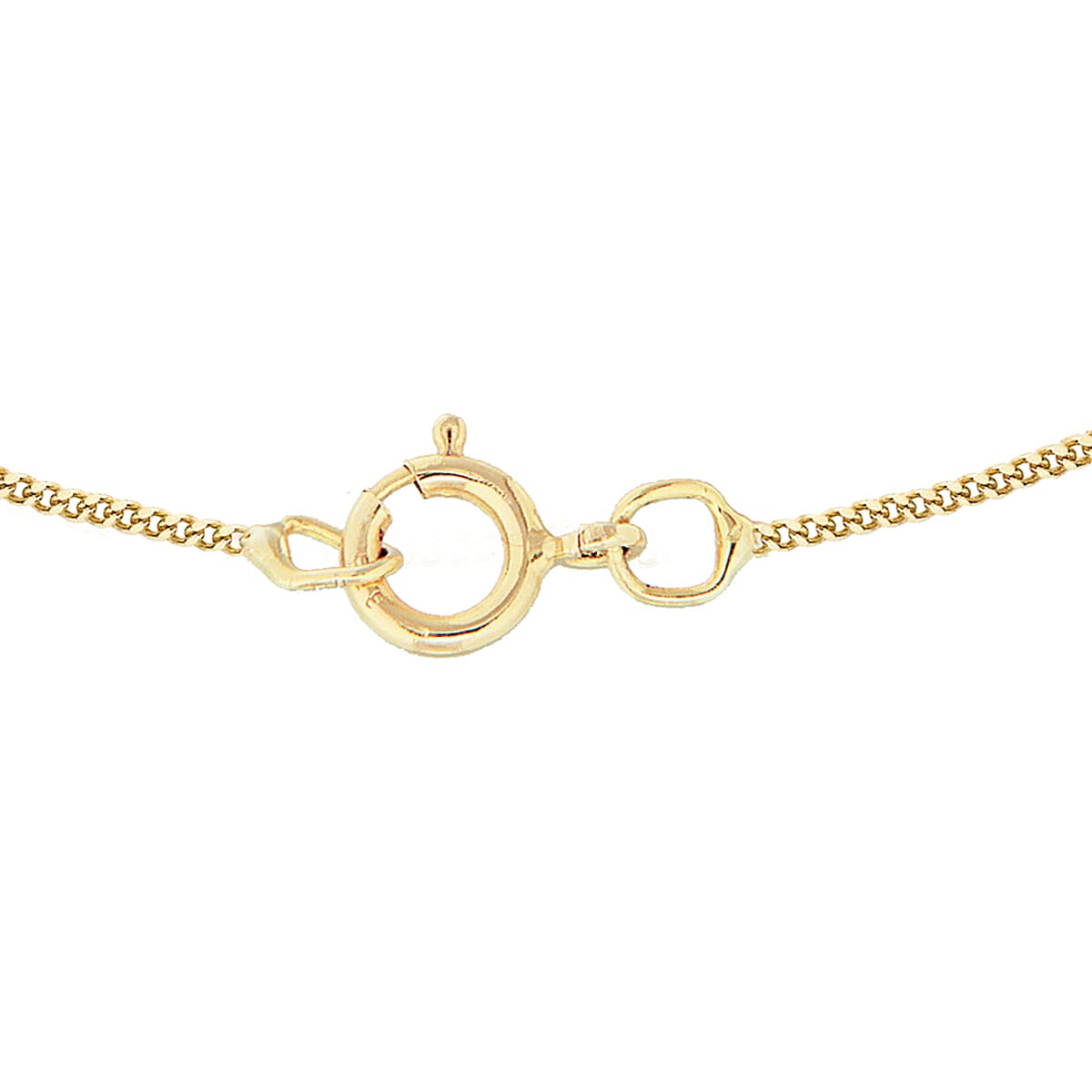 Diamond Cut Adjustable Curb Chain 18 Inch to 20 Inch in 9K Yellow Gold 7576319 3