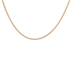 9K Rose Gold  Chain (Size - 16),  Gold Wt. 2.9 Gms