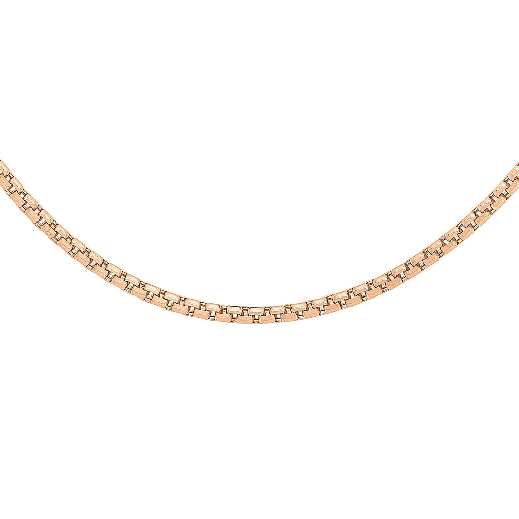 9K Rose Gold  Chain (Size - 16),  Gold Wt. 2.9 Gms