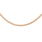 9K Rose Gold  Chain (Size - 20),  Gold Wt. 3.5 Gms