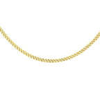 9K Yellow Gold  Chain (Size - 15),  Gold Wt. 0.64 Gms