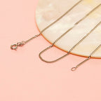 9K White Gold  Chain (Size - 16),  Gold Wt. 2.2 Gms