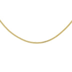 9K Yellow Gold  Chain (Size - 16),  Gold Wt. 1.2 Gms