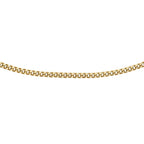 14K Yellow Gold  Chain (Size - 18),  Gold Wt. 0.58 Gms