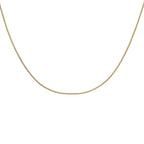 14K Yellow Gold  Chain (Size - 18),  Gold Wt. 0.58 Gms