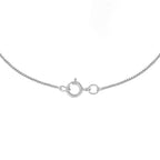 9K White Gold  Chain (Size - 18),  Gold Wt. 0.81 Gms
