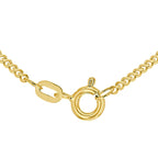 9K Yellow Gold  Chain (Size - 18),  Gold Wt. 1.9 Gms