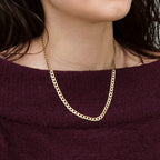 9K Yellow Gold  Chain (Size - 18),  Gold Wt. 6.2 Gms