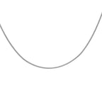 9K White Gold  Chain (Size - 20),  Gold Wt. 2.8 Gms
