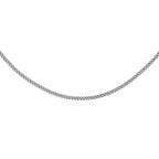 9K White Gold  Chain (Size - 20),  Gold Wt. 4.8 Gms