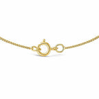 9K Yellow Gold  Chain (Size - 20),  Gold Wt. 0.55 Gms
