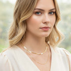 9K Yellow Gold  Chain (Size - 20),  Gold Wt. 0.55 Gms