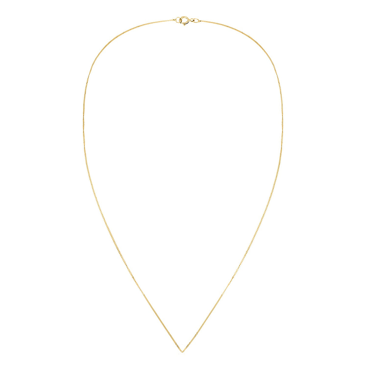 Diamond Cut Curb Chain 20 Inch in 9K Yellow Gold 7576384 3