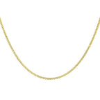 9K Yellow Gold  Chain (Size - 22),  Gold Wt. 1.6 Gms