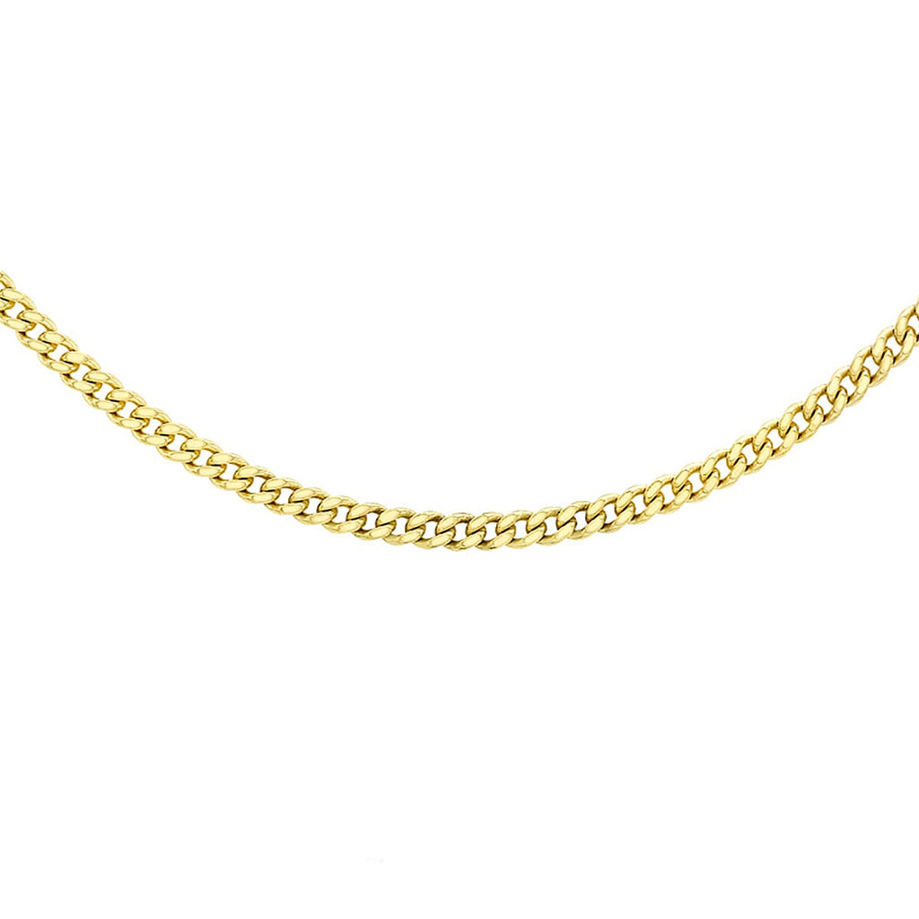9K Yellow Gold  Chain (Size - 22),  Gold Wt. 3.1 Gms